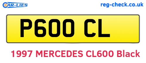 P60OCL are the vehicle registration plates.