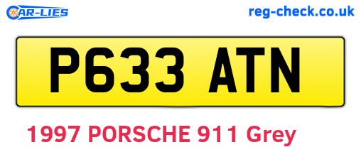 P633ATN are the vehicle registration plates.