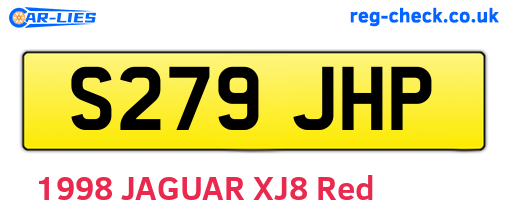 S279JHP are the vehicle registration plates.