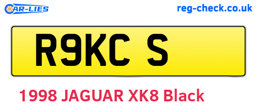 R9KCS are the vehicle registration plates.