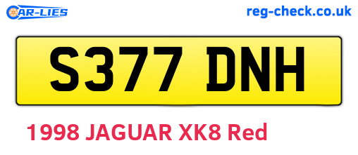 S377DNH are the vehicle registration plates.