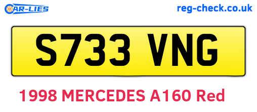 S733VNG are the vehicle registration plates.