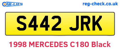 S442JRK are the vehicle registration plates.