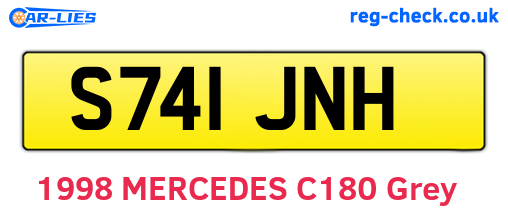 S741JNH are the vehicle registration plates.