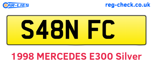 S48NFC are the vehicle registration plates.
