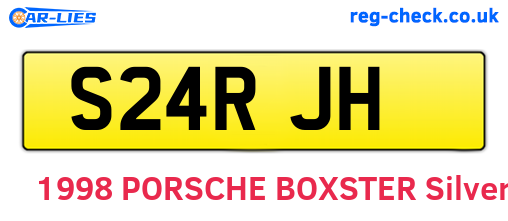 S24RJH are the vehicle registration plates.