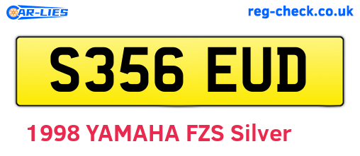 S356EUD are the vehicle registration plates.