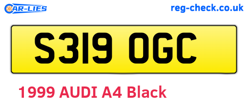 S319OGC are the vehicle registration plates.