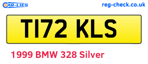 T172KLS are the vehicle registration plates.
