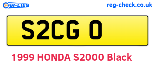 S2CGO are the vehicle registration plates.