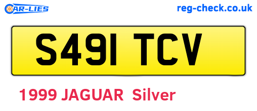 S491TCV are the vehicle registration plates.