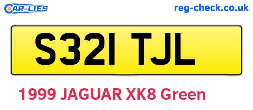 S321TJL are the vehicle registration plates.