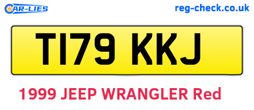 T179KKJ are the vehicle registration plates.