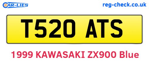 T520ATS are the vehicle registration plates.