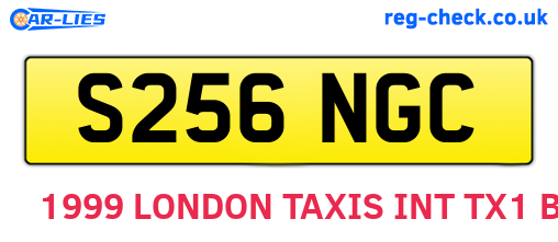 S256NGC are the vehicle registration plates.