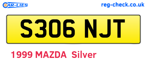 S306NJT are the vehicle registration plates.