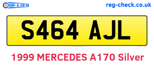 S464AJL are the vehicle registration plates.