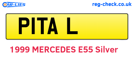 P1TAL are the vehicle registration plates.
