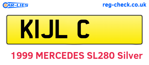 K1JLC are the vehicle registration plates.