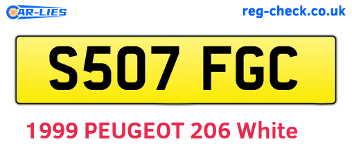 S507FGC are the vehicle registration plates.