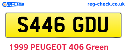S446GDU are the vehicle registration plates.