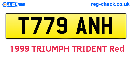 T779ANH are the vehicle registration plates.