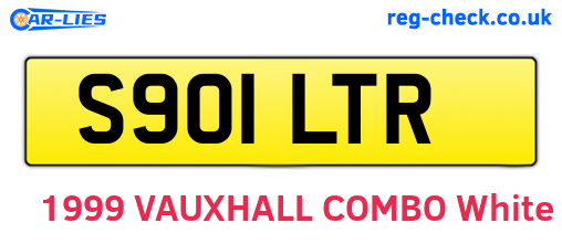 S901LTR are the vehicle registration plates.