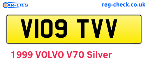 V109TVV are the vehicle registration plates.