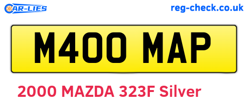 M400MAP are the vehicle registration plates.