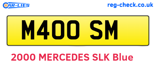 M40OSM are the vehicle registration plates.