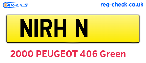 N1RHN are the vehicle registration plates.