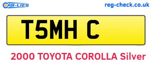 T5MHC are the vehicle registration plates.