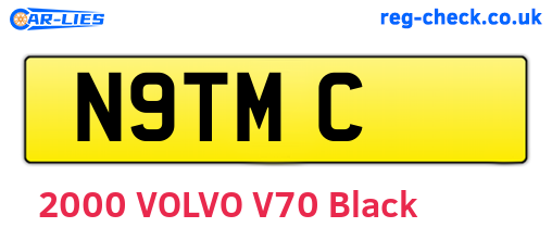 N9TMC are the vehicle registration plates.