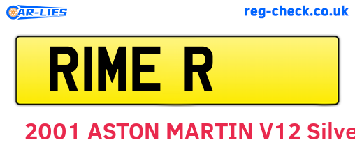 R1MER are the vehicle registration plates.