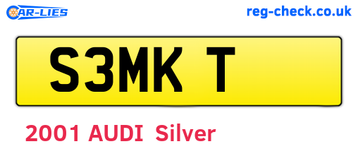 S3MKT are the vehicle registration plates.
