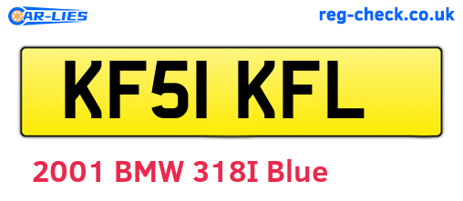 KF51KFL are the vehicle registration plates.