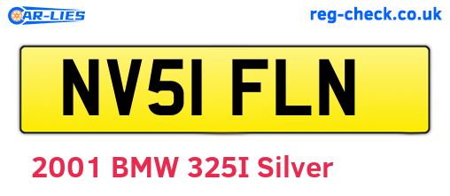 NV51FLN are the vehicle registration plates.