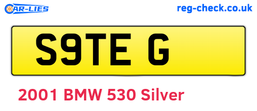S9TEG are the vehicle registration plates.