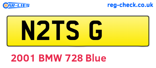 N2TSG are the vehicle registration plates.
