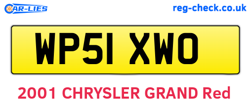 WP51XWO are the vehicle registration plates.