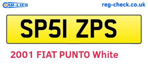 SP51ZPS are the vehicle registration plates.