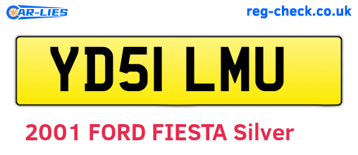 YD51LMU are the vehicle registration plates.