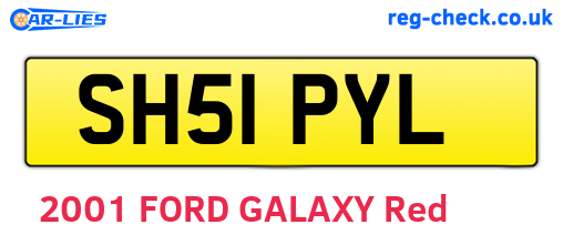 SH51PYL are the vehicle registration plates.