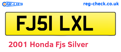 Silver 2001 Honda Fjs (FJ51LXL)
