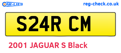 S24RCM are the vehicle registration plates.