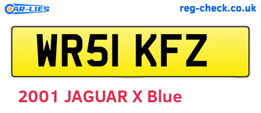 WR51KFZ are the vehicle registration plates.