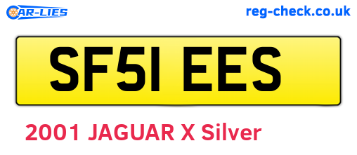 SF51EES are the vehicle registration plates.
