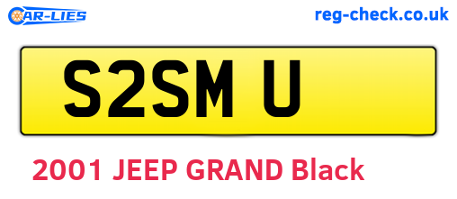 S2SMU are the vehicle registration plates.
