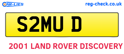 S2MUD are the vehicle registration plates.