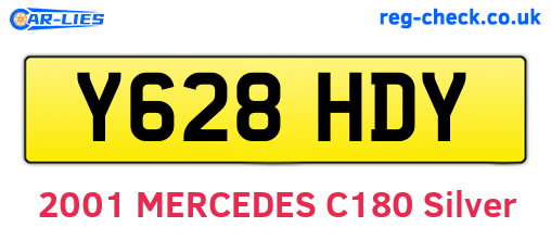 Y628HDY are the vehicle registration plates.